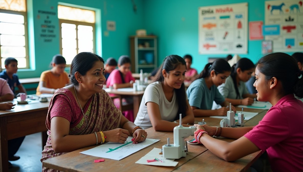 Flux_Dev_A_bustling_Livelihood_and_Vocational_Training_class_i_1