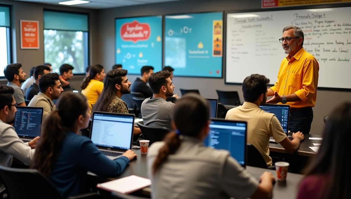 Flux_Dev_A_vibrant_and_bustling_scene_of_a_Web_Development_Boo_1